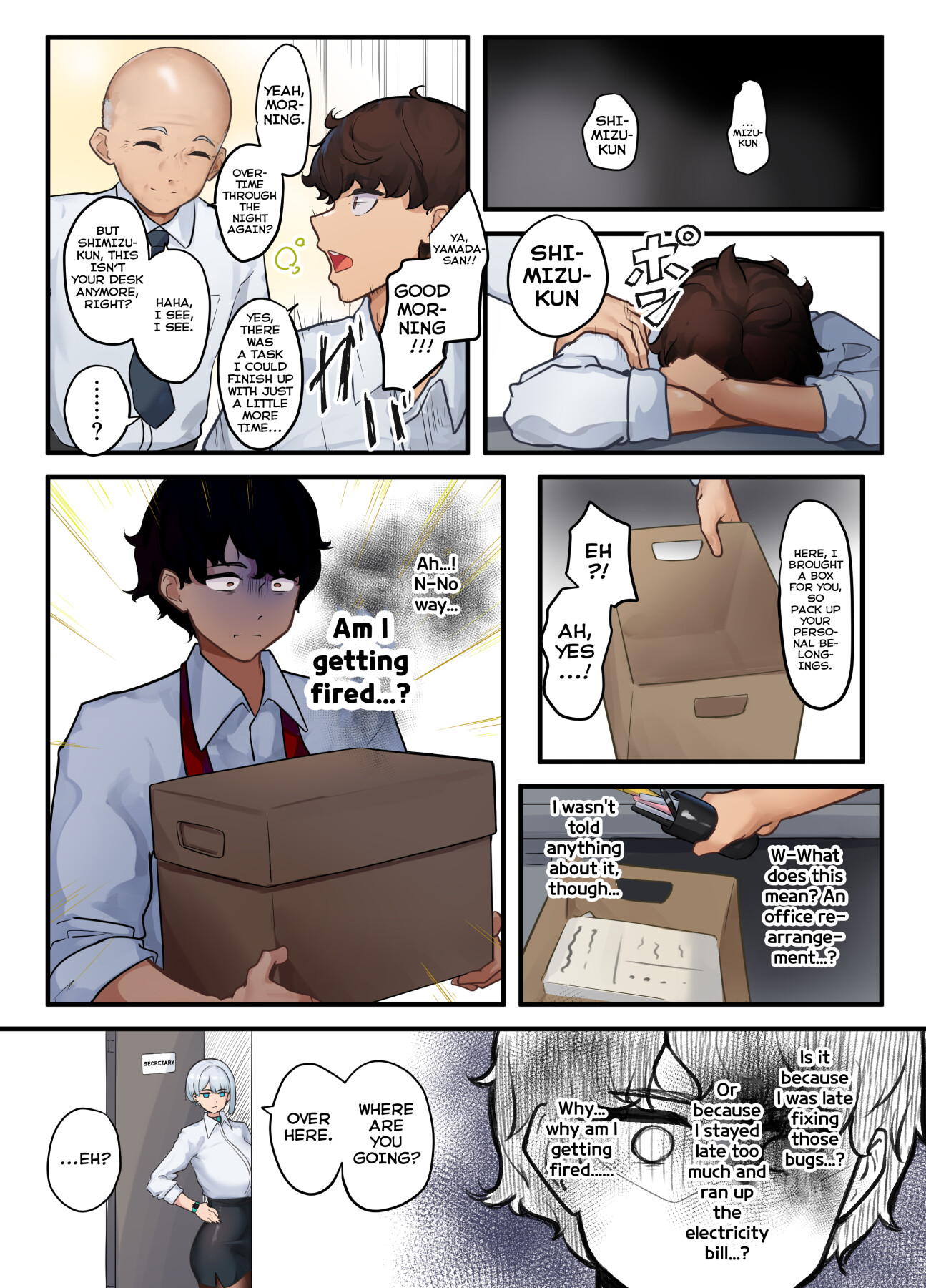 Hentai Manga Comic-Is That A President's Order?-Read-6